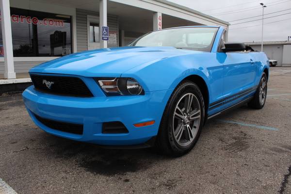 2010 Ford Mustang Convertible - Grabber Blue - - by for sale in Mount Clemens, MI – photo 2