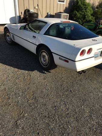 1986 c4 corvette coupe for sale in Coupeville, WA