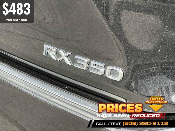 483/mo - 2017 Lexus RX RX 350 4X4 4 X 4 4-X-4 SPORT LUXURY PACKAGE for sale in Spokane, OR – photo 7