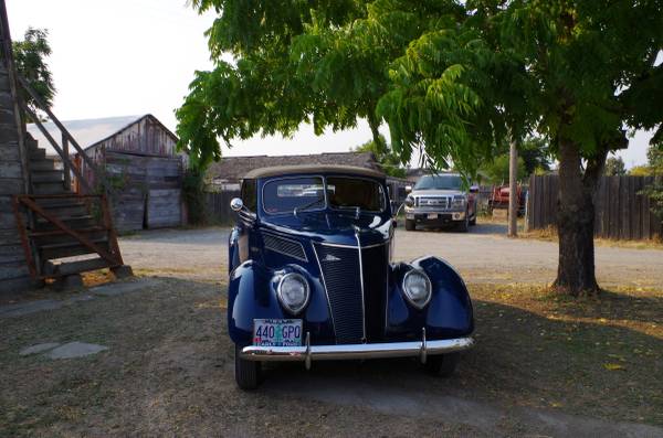 1937 Ford Cabriolet conv model 78 for sale in Weaverville, CA – photo 12