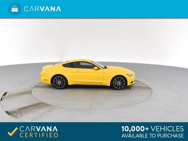 2016 Ford Mustang EcoBoost Coupe 2D coupe YELLOW - FINANCE ONLINE for sale in Atlanta, CA – photo 10