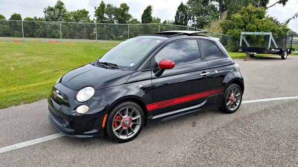 2013 FIAT 500 Abarth MANUAL TURBO SUNROOF CLEAN CARFAX 1 OWNER for sale in Fort Myers, FL – photo 16
