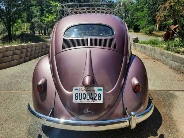 1957 VW Beetle Bug Oval Window Runs and Looks Great 1600 D P - cars for sale in Oroville, CA
