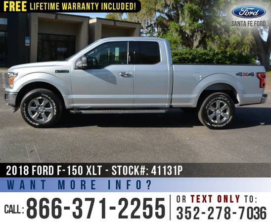 2018 Ford F150 XLT 4WD Camera, Ecoboost, Hitch Receiver for sale in Alachua, AL – photo 4