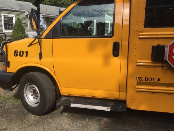 2006 Thomas mini school bus, Chevy G3500 - cars & trucks - by owner... for sale in Richland, CT – photo 6