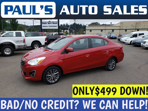 2017 MITSUBISHI MIRAGE SE*FIRST TIME BUYER FINANCING*NO CREDIT NEEDED for sale in Eugene, OR