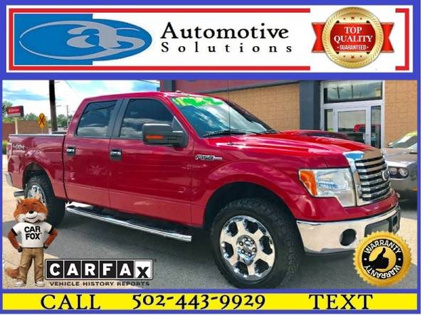 2011 Ford F-150 XLT 4x4 4dr SuperCrew Styleside 5.5 ft. SB for sale in Louisville, KY