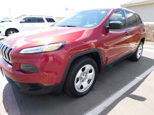 2016 Jeep Cherokee Sport hatchback Deep Cherry Red Crystal Pearlcoat for sale in El Paso, TX – photo 6