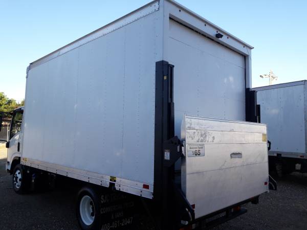 2013 ISUZU NPR BOX TRUCK WITH LIFTGATE TURBO DIESEL for sale in San Jose, OR – photo 13