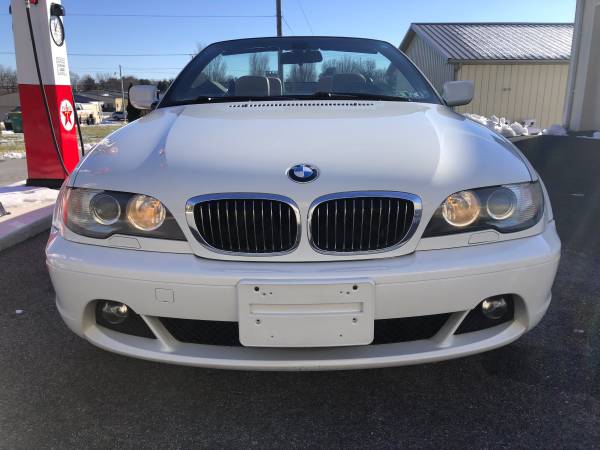 2004 BMW 330Ci Alpine White Clean Carfax Sport Package Low Mileage for sale in Palmyra, PA – photo 3