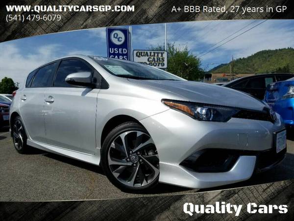 2018 Toyota Corolla iM Hatch *CRFX 1-OWNR, 29K MI, LIKE NEW* Loaded!!! for sale in Grants Pass, OR