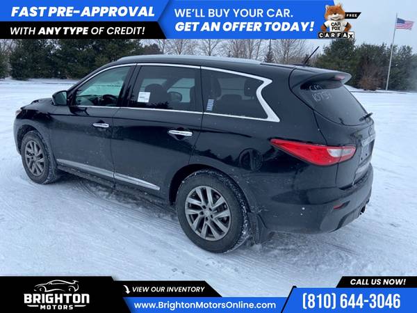 2013 Infiniti JX35 JX 35 JX-35 Base AWD! AWD FOR ONLY 222/mo! for sale in Brighton, MI – photo 4