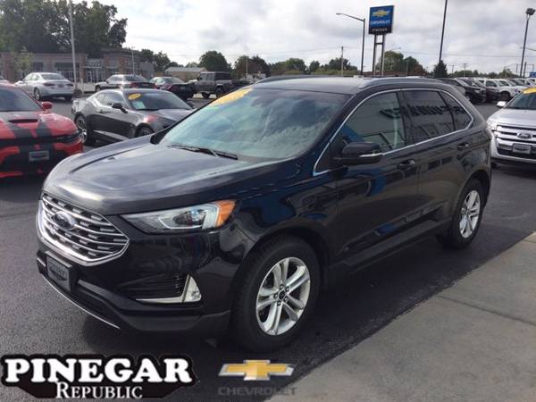 2019 Ford Edge SEL suv Black - - by dealer - vehicle for sale in Republic, MO – photo 4