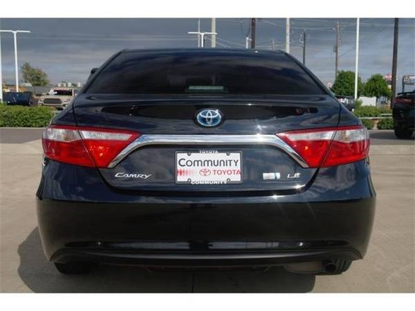 2016 Toyota Camry Hybrid LE (Midnight Black Metallic) for sale in Baytown, TX – photo 7