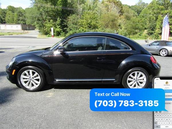 2013 VOLKSWAGEN BEETLE COUPE 2.0L TDI w/Sun ~ WE FINANCE BAD CREDIT for sale in Stafford, VA – photo 8
