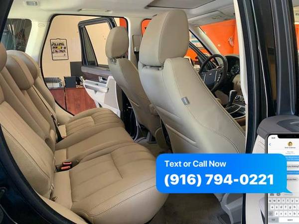 2011 Land Rover Range Rover Sport HSE 4x4 4dr SUV - Your job is your... for sale in Roseville, CA – photo 21