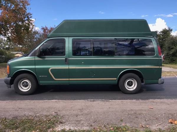 1999 Chevy Express High Top Handicap Van - cars & trucks - by owner... for sale in Saint Cloud, FL