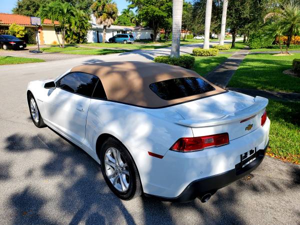 2015 Chevrolet Camaro LT Convertible 1 owner Clean Title for sale in Hollywood, FL – photo 13