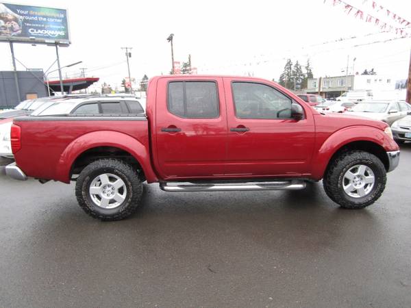 2007 Nissan Frontier 2WD Crew Cab SWB Auto BURGANDY 2 OWNER SO for sale in Milwaukie, OR – photo 6