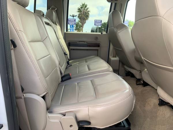 2008 Ford F350 SD Crew LARIAT DIESEL 4X4 DUALLY NAV LEATHER LOW MILES for sale in Stanton, CA – photo 13