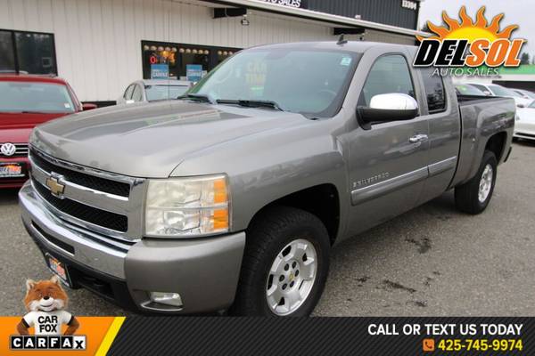 2009 Chevrolet Silverado 1500 LT Local vehicle Clean carfax Low for sale in Everett, WA