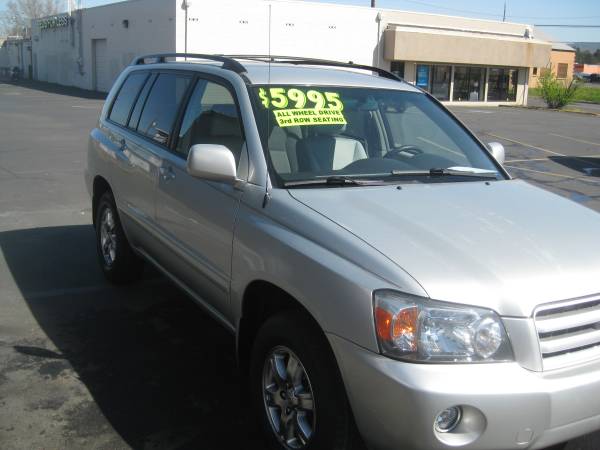 2004 Toyota Highlander Sport Utility (AWD, Super Clean, 3rd Row) for sale in Medford, OR – photo 6