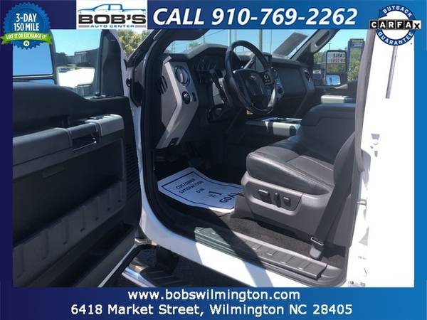 2013 FORD SUPER DUTY F-250 SRW LARIAT Free CarFax for sale in Wilmington, NC – photo 13