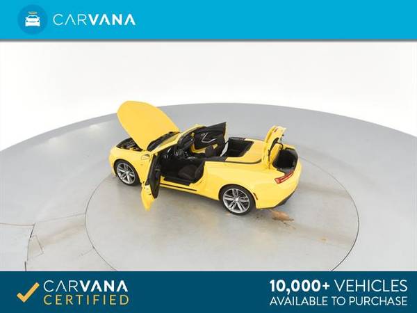 2017 Chevy Chevrolet Camaro LT Convertible 2D Convertible Yellow - for sale in Atlanta, VA – photo 13