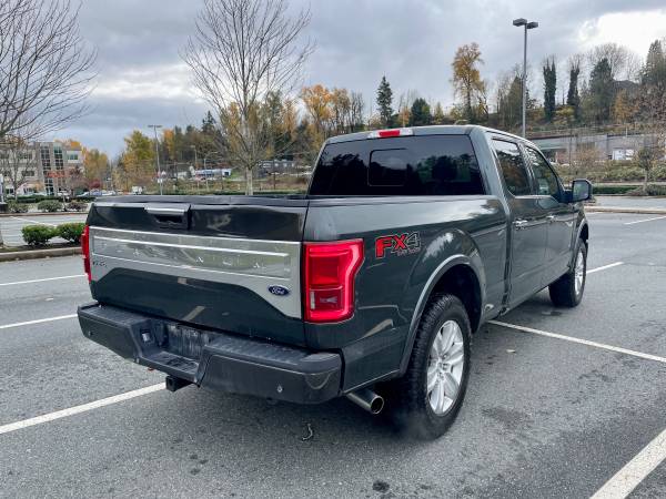 2015 FORD F-150 PLATINUM ECOBOOST - - by dealer for sale in Seattle, WA – photo 5