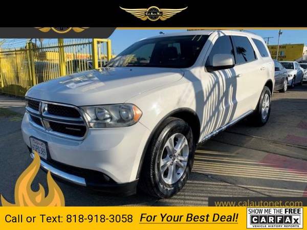 2011 Dodge Durango Express suv Stone White for sale in INGLEWOOD, CA