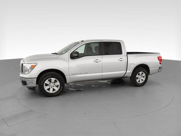 2019 Nissan Titan Crew Cab SV Pickup 4D 5 1/2 ft pickup Silver - -... for sale in Blountville, TN – photo 4