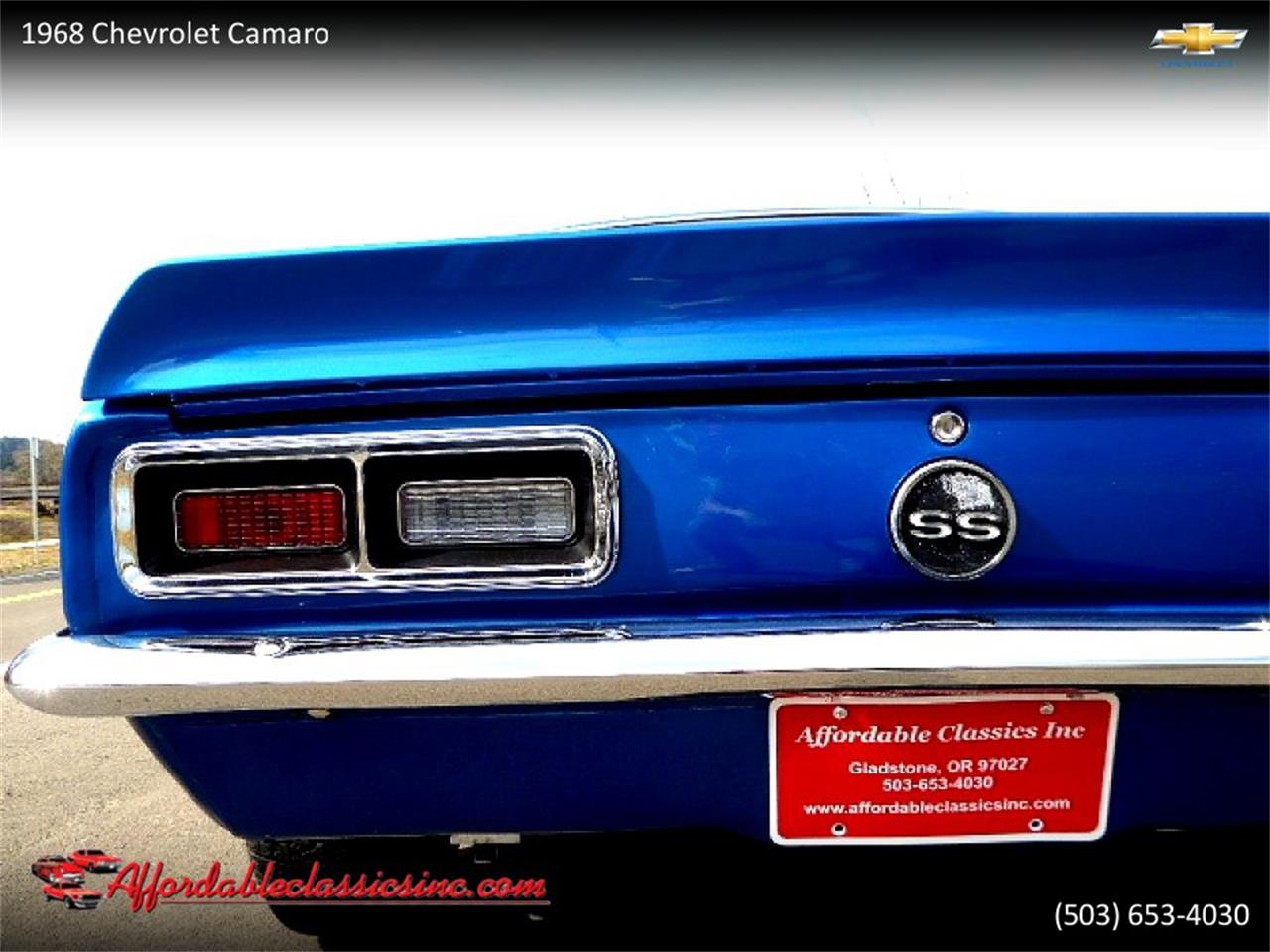1968 Chevrolet Camaro for sale in Gladstone, OR – photo 33