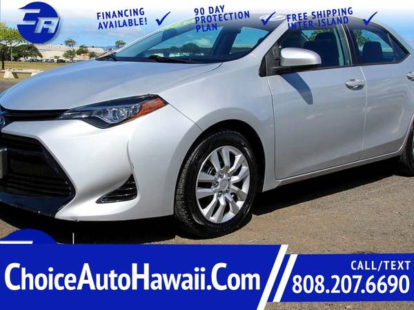 2017 Toyota Corolla YOU are Approved! New Markdowns! - cars & for sale in Honolulu, HI