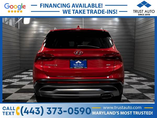 2022 Hyundai Santa Fe SEL AWD SUV - - by dealer for sale in Sykesville, MD – photo 6