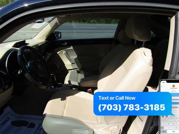2013 VOLKSWAGEN BEETLE COUPE 2.0L TDI w/Sun ~ WE FINANCE BAD CREDIT for sale in Stafford, VA – photo 12
