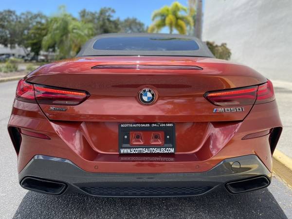 2019 BMW 8 Series M850i xDrive CONVERTIBLE SUNSET ORANGE METALLIC for sale in Sarasota, FL – photo 20