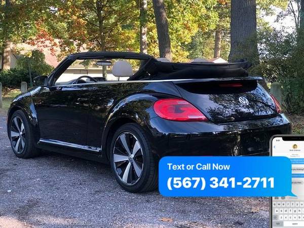 2013 Volkswagen Beetle 2d Convertible 2.0T 6spd/PZEV DC LOW PRICES... for sale in Northwood, OH – photo 16
