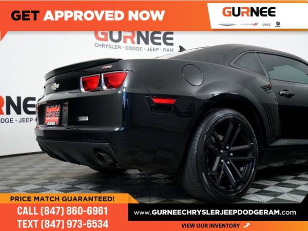 183/mo - 2013 Chevrolet Camaro 1LT 1 LT 1-LT - - by for sale in Gurnee, IL – photo 3