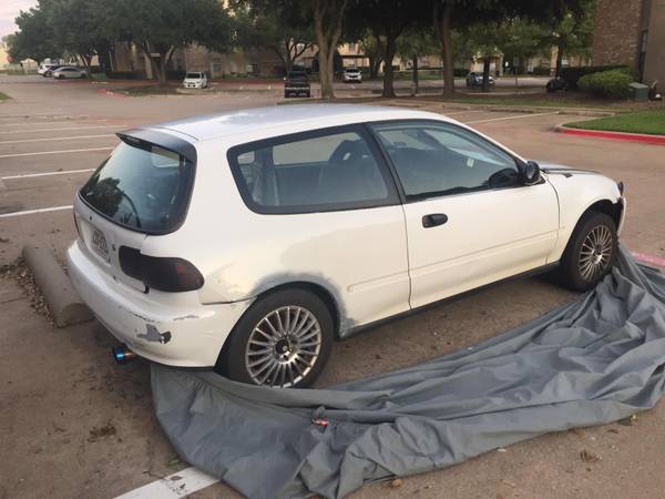UPDATE! WRECKED EG rolling shell. Part out or full sale. OBO for sale in Richardson, TX – photo 21