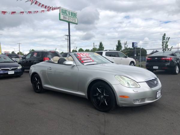 2002 Lexus SC 430 2dr Convertible/Hardtop V8 Auto 132K Leather for sale in Longview, OR – photo 2
