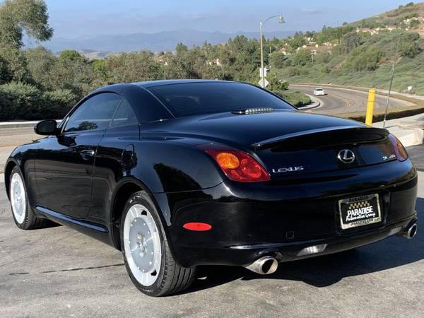 2002 Lexus SC 430 Base Convertible Black Onyx for sale in San Juan Capistrano , CA – photo 6