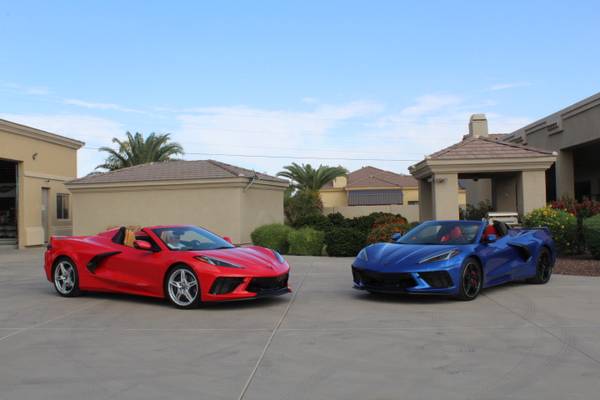 2020 CORVETTE CONVT HAVE 2 ONE BLUE 1 RED MAY TRADE - cars & trucks... for sale in Peoria, AZ – photo 23