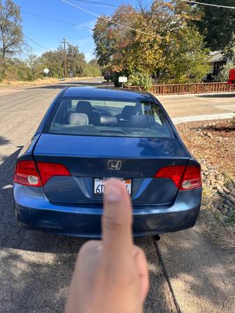 08 HONDA CIVIC-CLEAN TITLE! SMOGGED AND REGISTERED 5k or 6k Trade for sale in Chico, CA – photo 4
