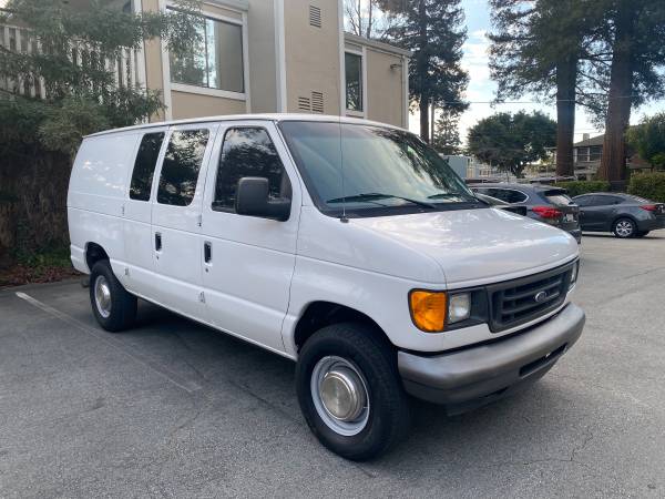 2003 Ford Econoline E350 Super Duty cargo van, one owner - cars & for sale in San Mateo, CA – photo 4