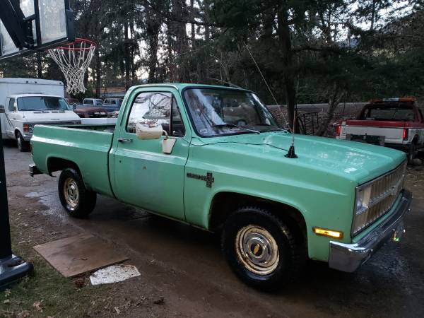 1982 Chevy Shortbed 2wd 6cyl project for sale in Grants Pass, OR – photo 2