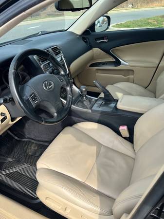 Lexus IS250 6-Spd Manual for sale in Charlotte, NC – photo 6