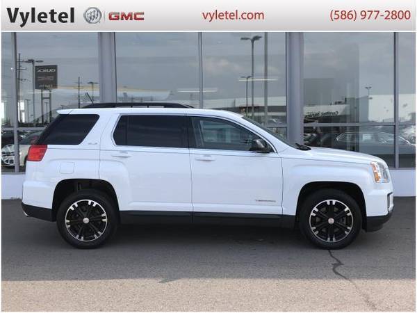 2017 GMC Terrain SUV FWD 4dr SLE w/SLE-2 - GMC Summit White for sale in Sterling Heights, MI – photo 2