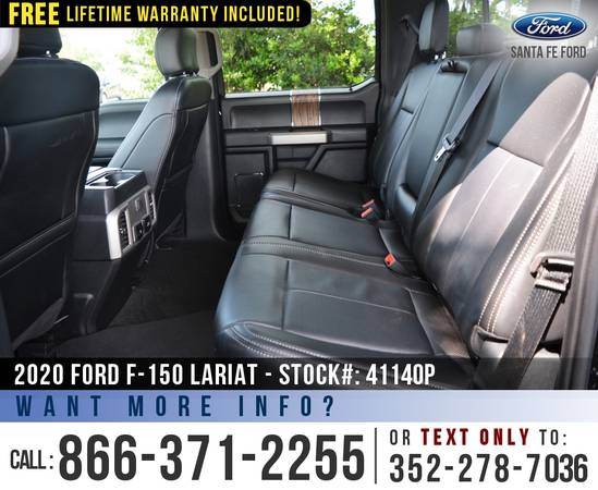 2020 FORD F150 LARIAT Bed Liner, Sunroof, Running Boards for sale in Alachua, FL – photo 13