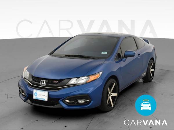 2014 Honda Civic Si Coupe 2D coupe Blue - FINANCE ONLINE - cars &... for sale in Asheville, NC
