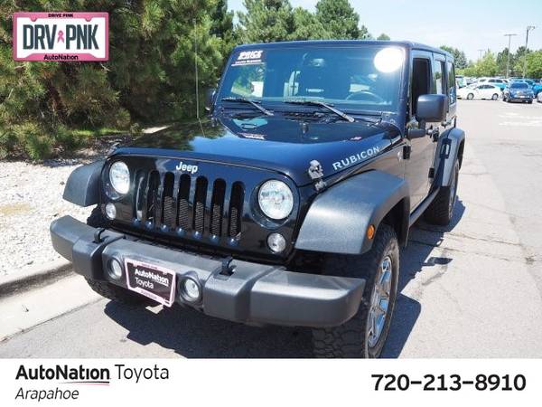 2015 Jeep Wrangler Unlimited Rubicon 4x4 4WD Four Wheel SKU:FL695808 for sale in Englewood, CO